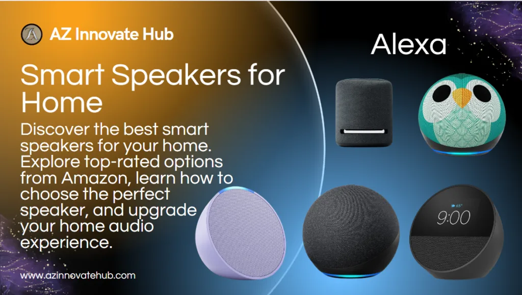 Smart Speaker for Home, Smart Speaker, Alexa,