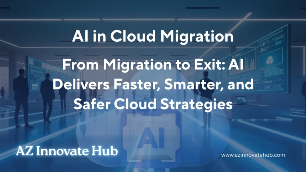AI in cloud migration, AI-driven cloud strategies