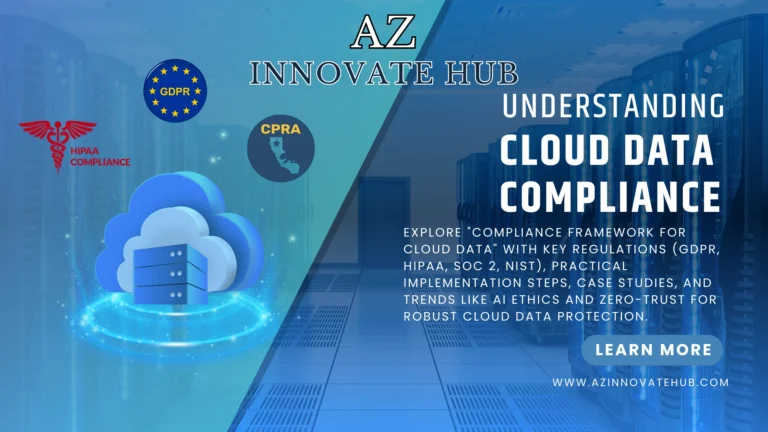 compliance frameworks for cloud data