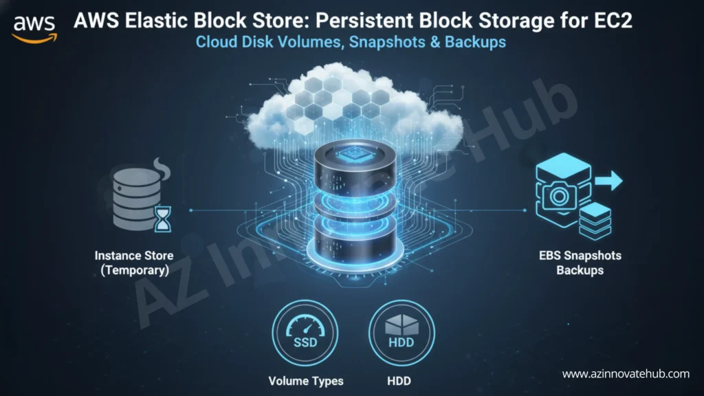 AWS EBS, Elastic Block Store (EBS)