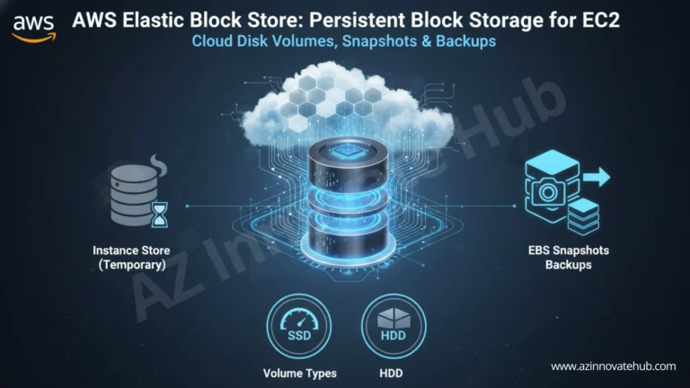 AWS EBS, Elastic Block Store (EBS)